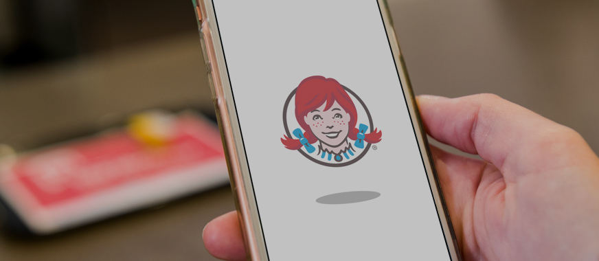 Aplicación de Wendy en teléfono móvil