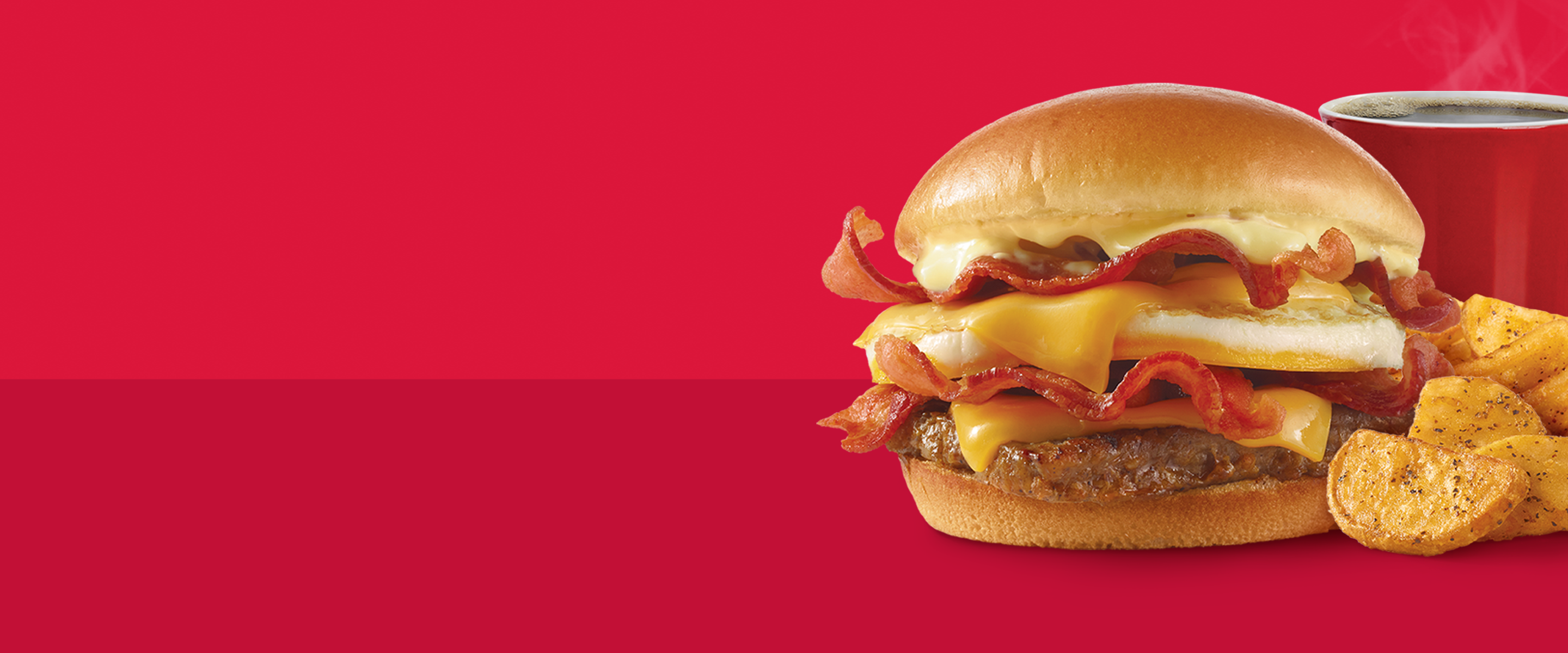 Breakfast Baconator combo