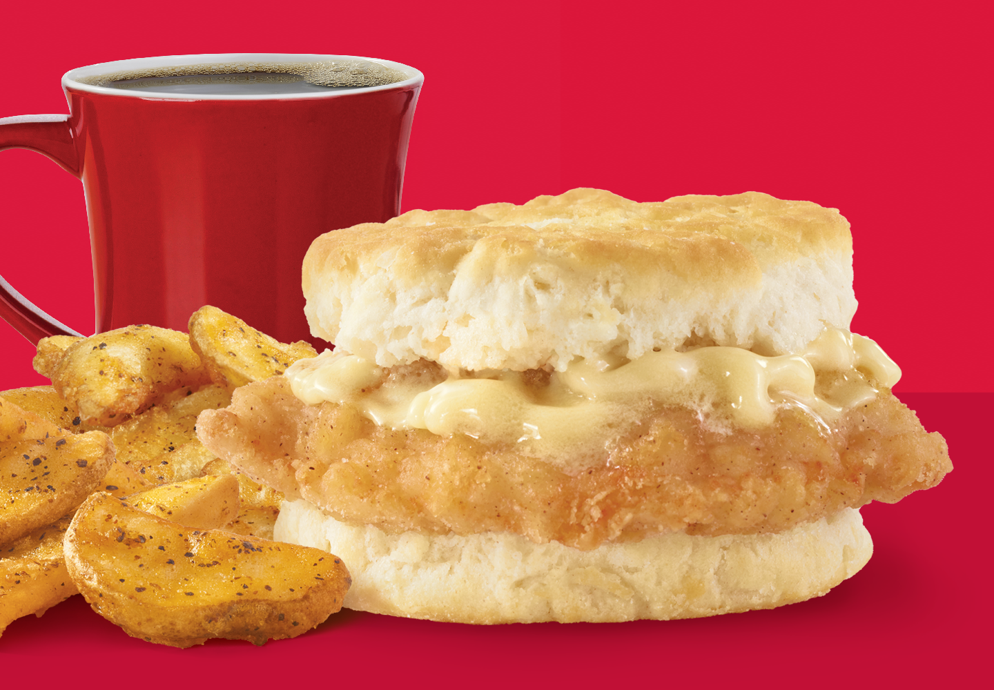 Honey Butter Chicken Biscuit combo