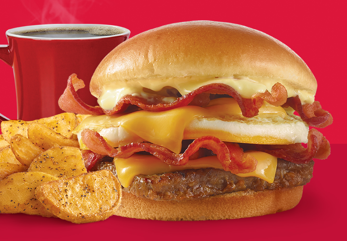 Breakfast Baconator® combo