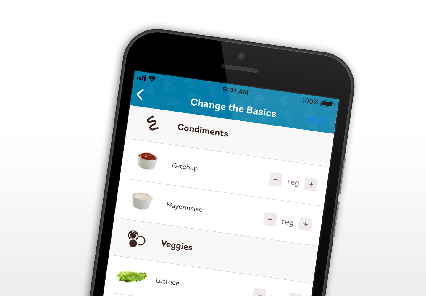 Aplicación móvil de Wendy's, personaliza y guarda tus pedidos