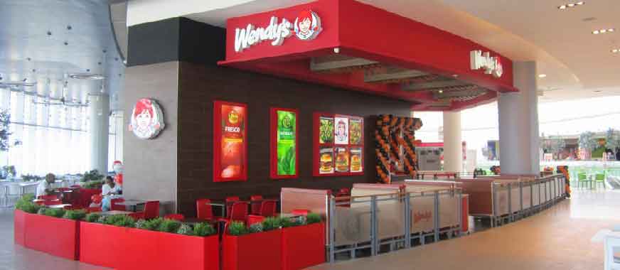 Wendy's Non Traditional Restaurant - Food Court