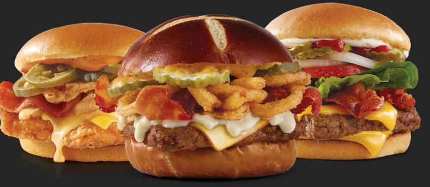 Wendy's Made to Crave sandwiches