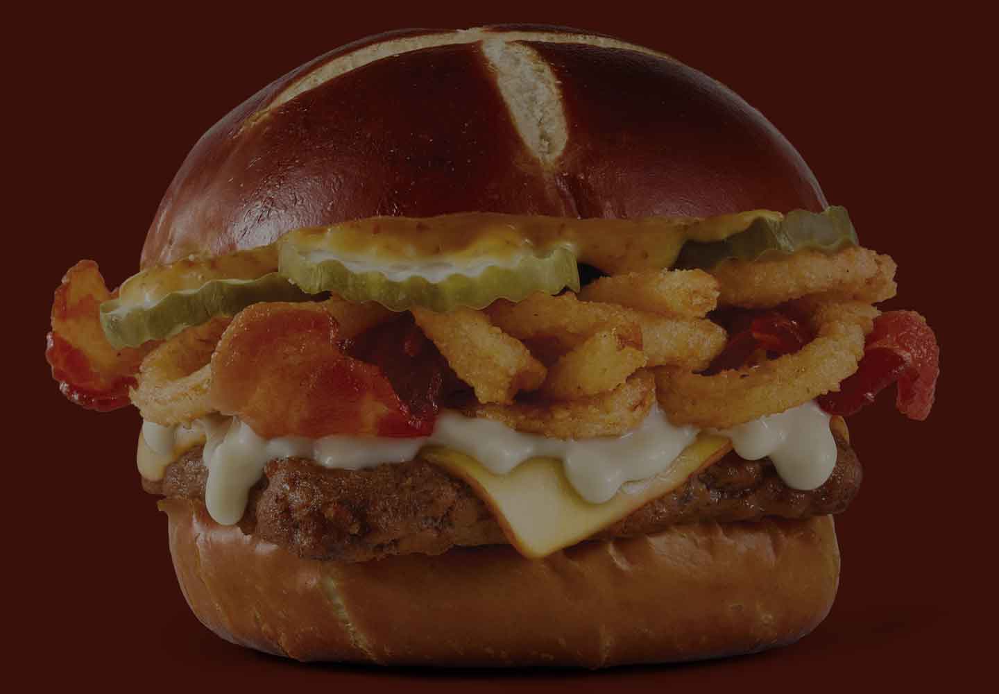 Wendy's Pretzel Pub sandwich