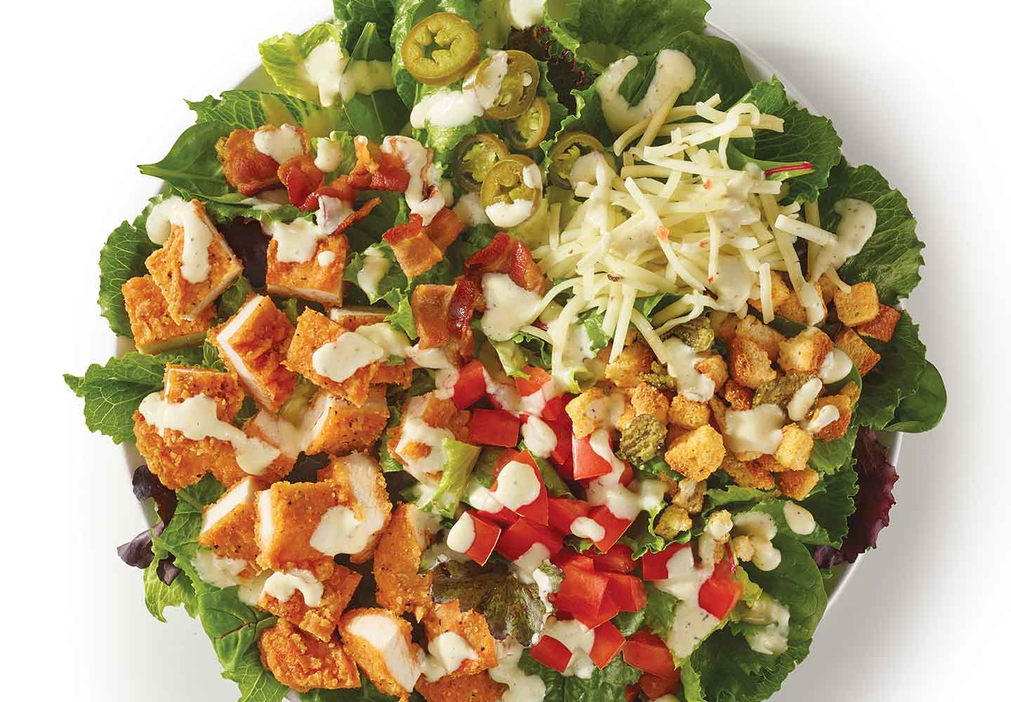 Wendy's Jalapeño Popper Chicken Salad