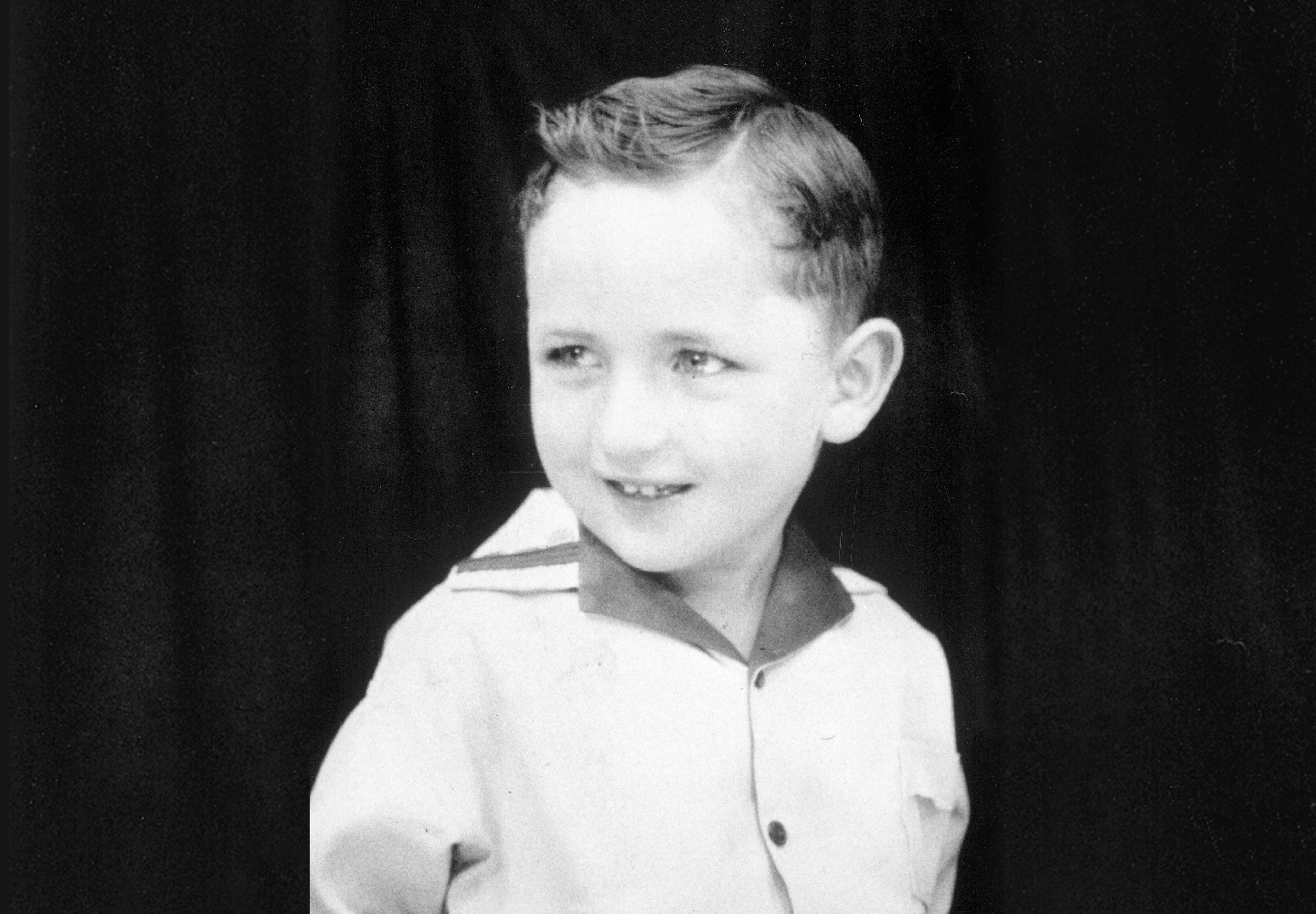 Dave Thomas as a boy