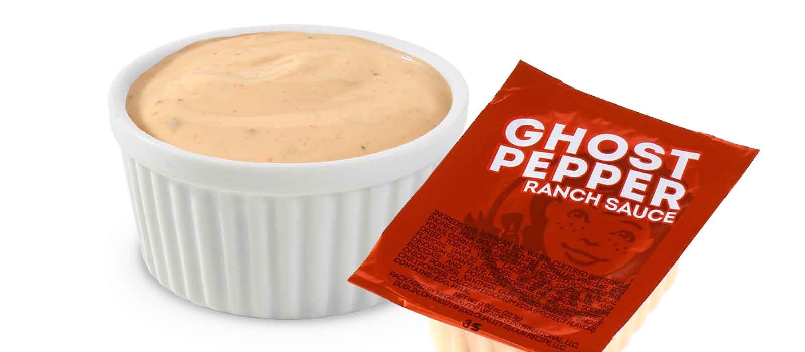 Ghost Pepper Ranch dipping sauce