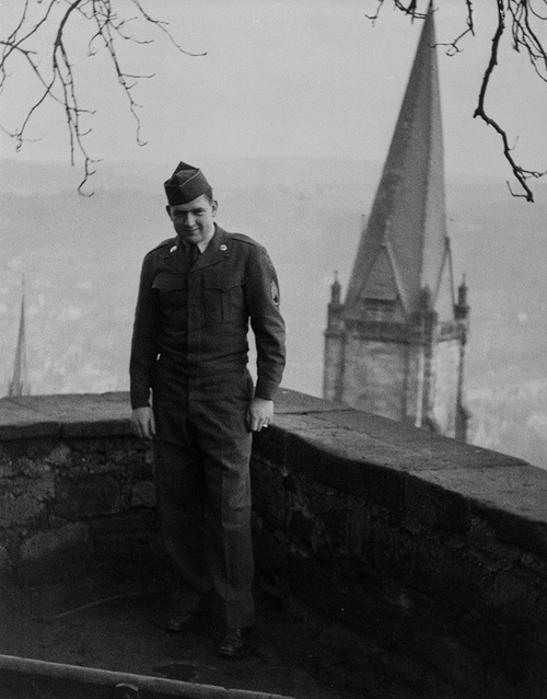 Dave Thomas in Military