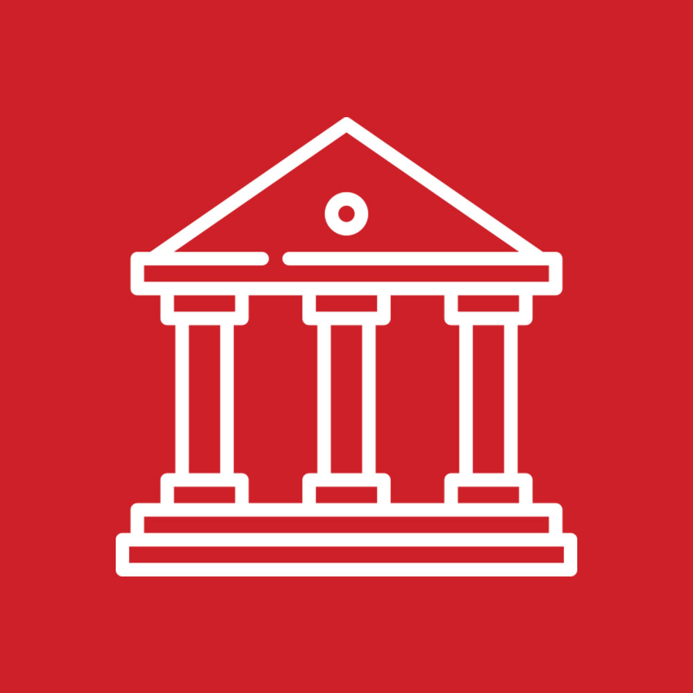 icon of a courthouse building