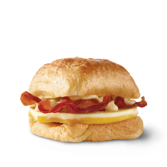 Wendy's Croissant Breakfast Sandwiches