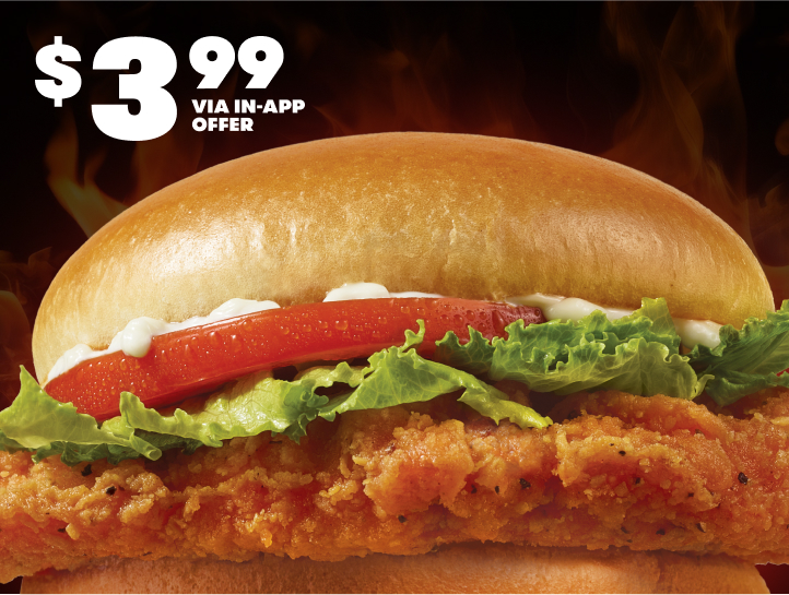 399 Spicy Chicken Sandwich Offer