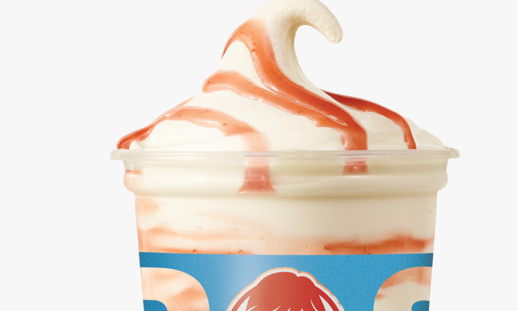 Strawberry Swirl Result