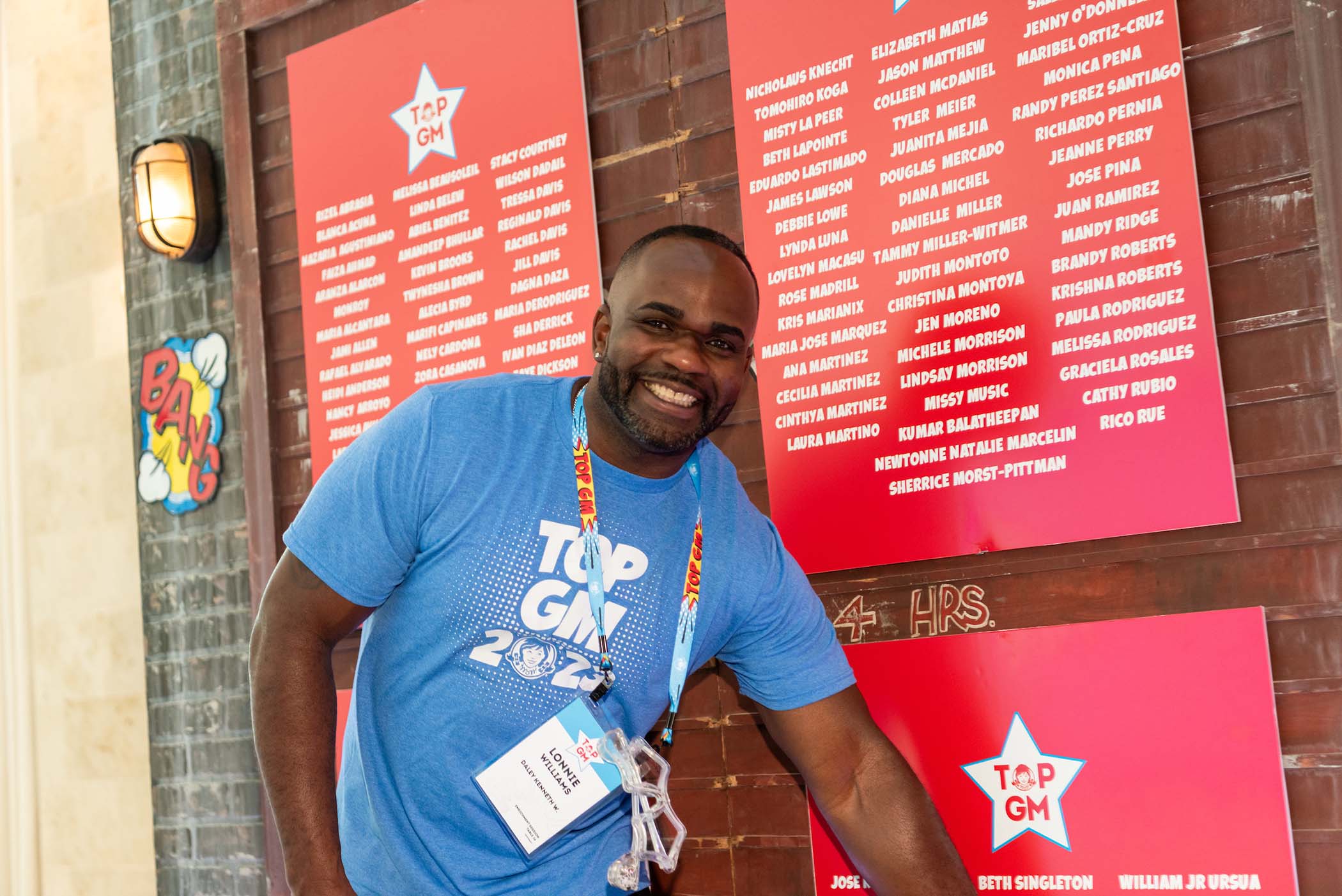 A top GM posing for a photo