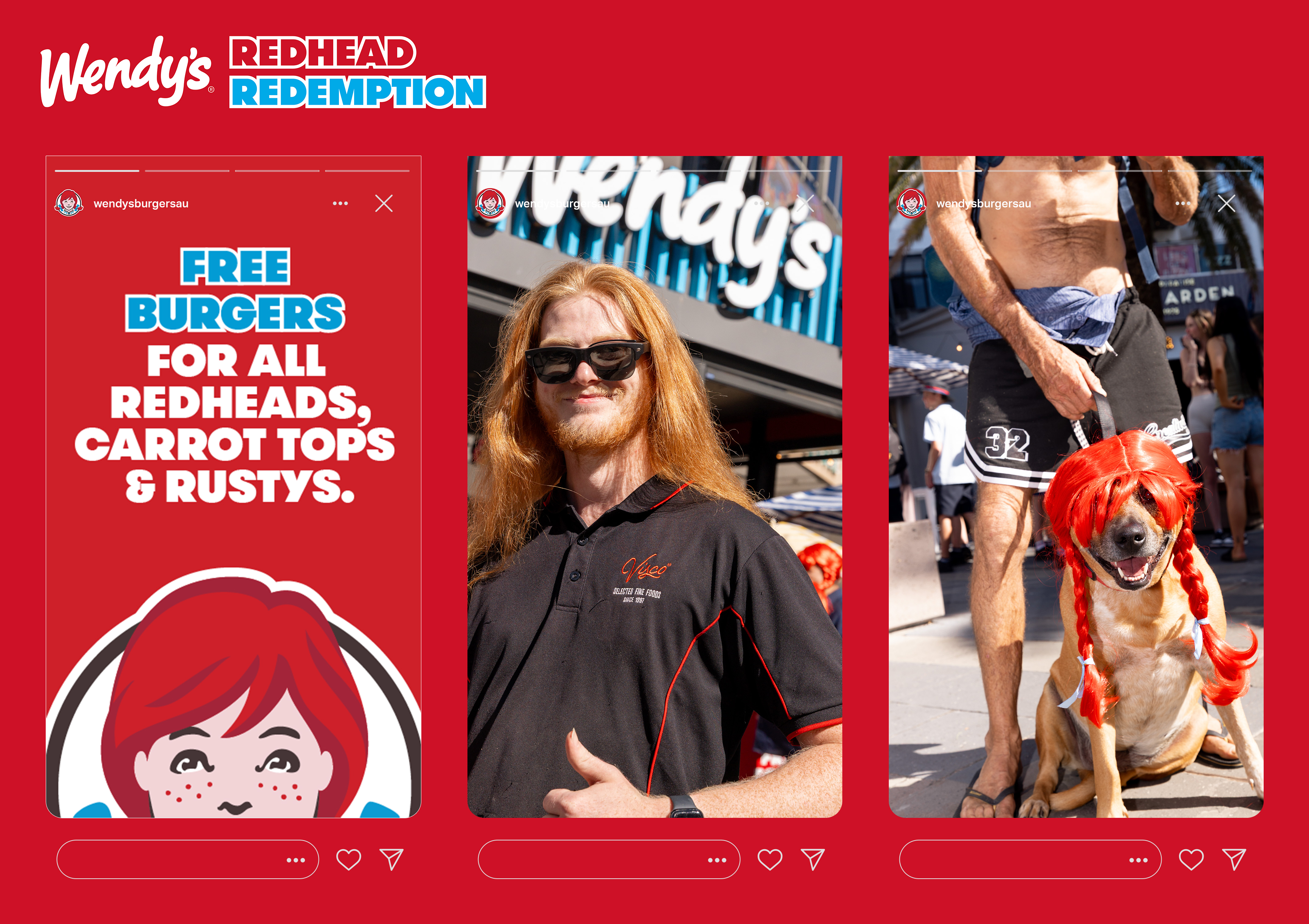 Wendy's supports redheads