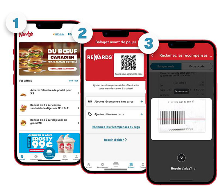 Vous n’avez pas balayé votre code QR dans le restaurant?