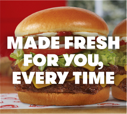 Made Fresh Every Time