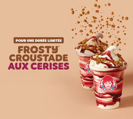 Pour Une Duree Limitee Frosty Croustade Aux Cerises