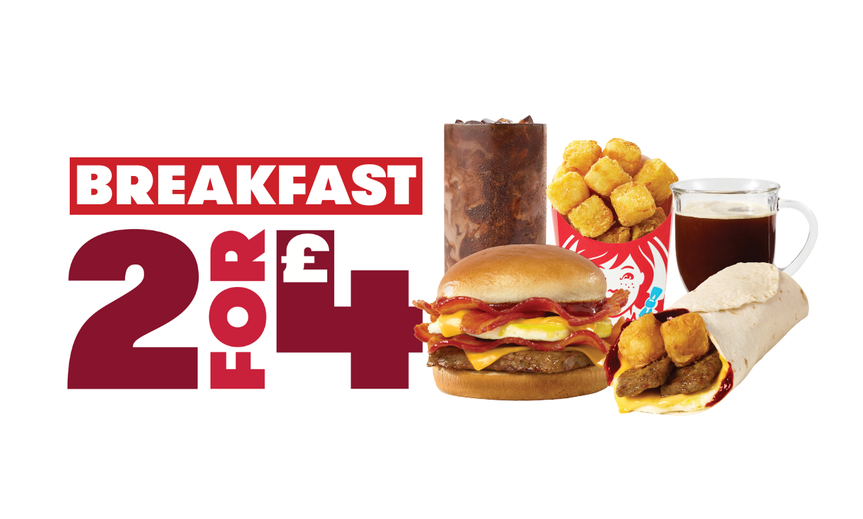 2 for £4 Breakfast