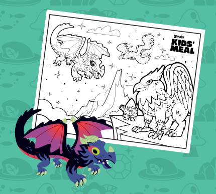 Mythical Friends Coloring Pages