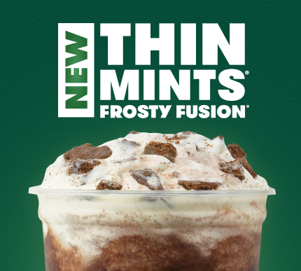 New Thin Mints Frosty Fusion