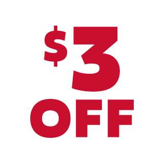 $3 Off $20+ Purchase
