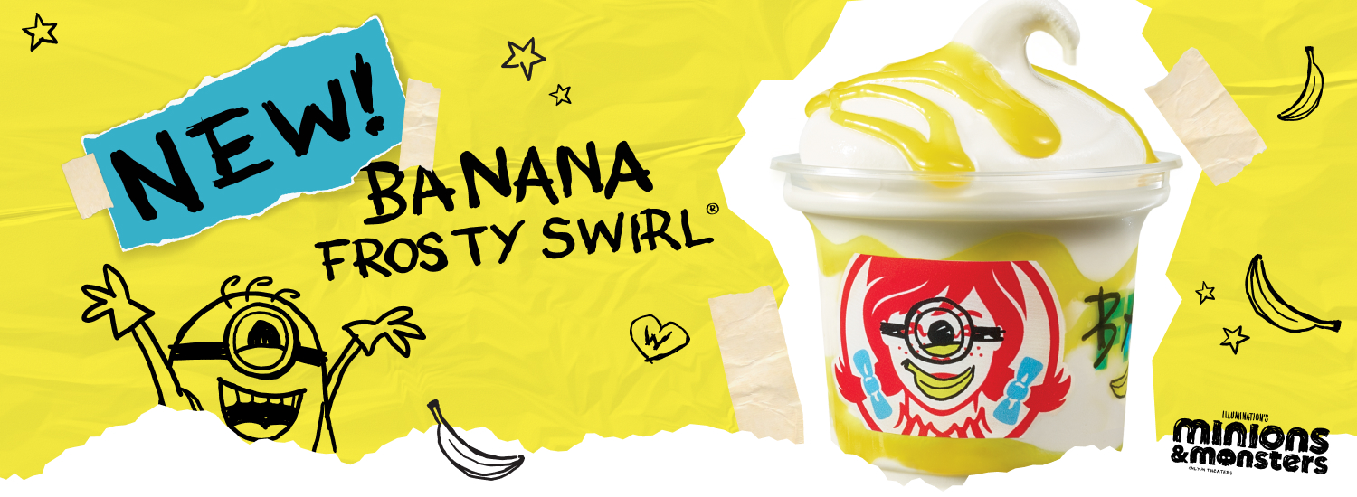 New Banana Frosty Swirl
