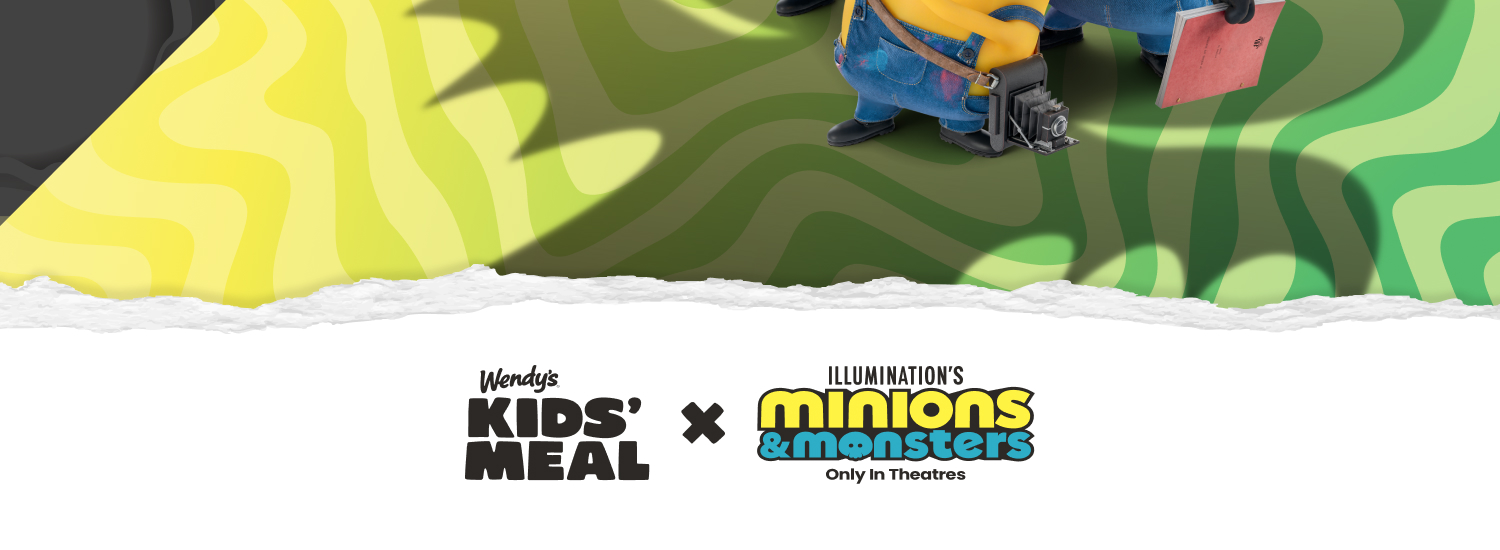 Minions &amp; Monsters Wendy's Kids' Meal