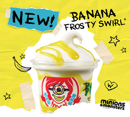 New Banana Frosty Swirl