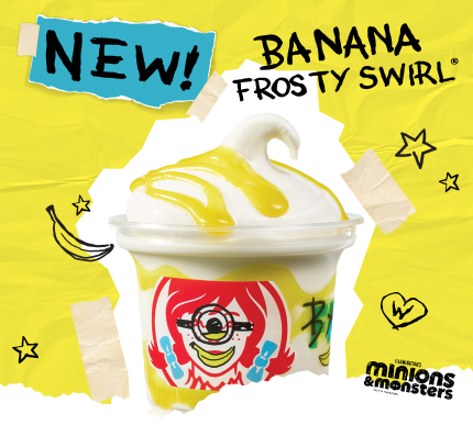 New Banana Frosty Swirl