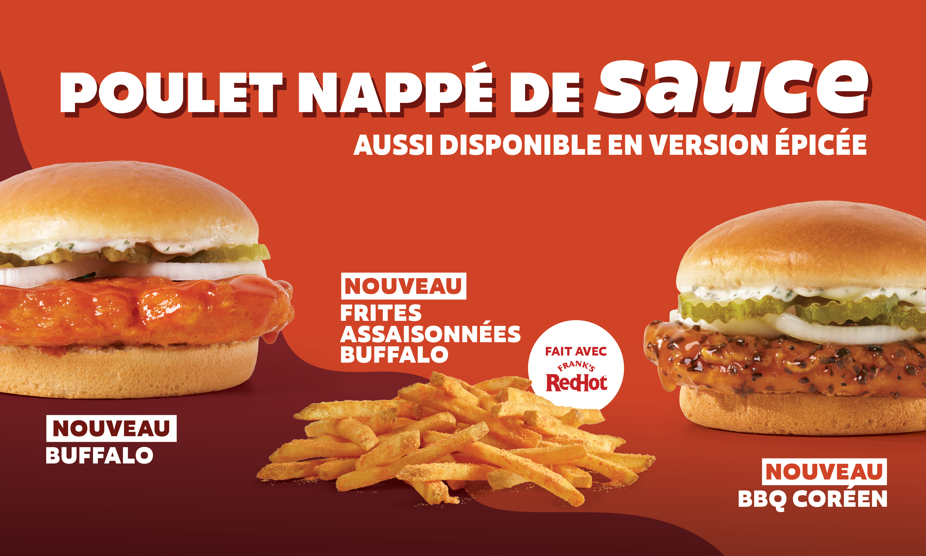 Poulet nappe de sauce