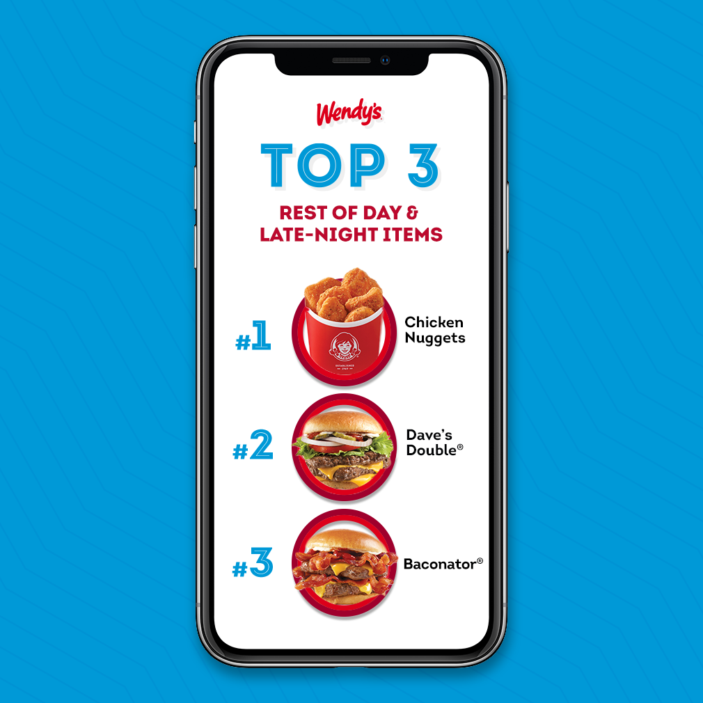 App allows ordering by phone at Wendy's