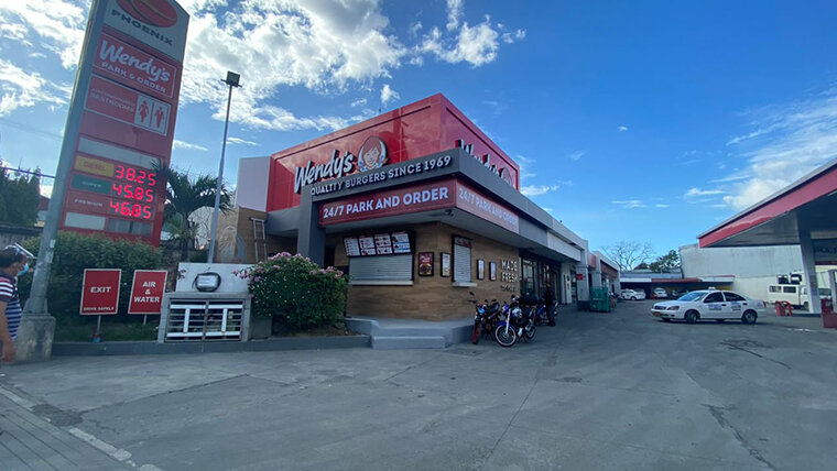 Wendy's Philippines Drive-Thru Only Restaurant