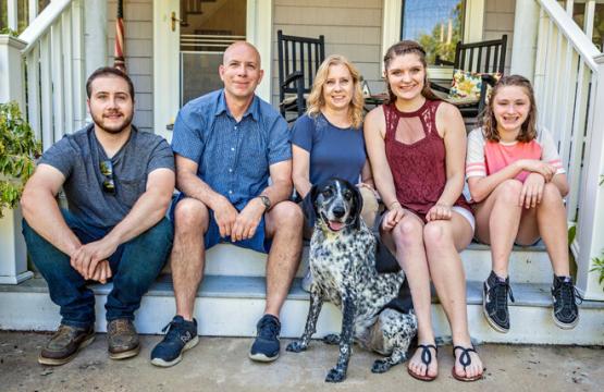Maya and Hannah Adoptive Family