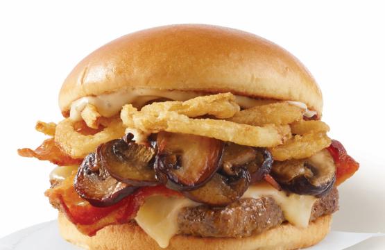 Wendy's Special Smoky Mushroom Cheeseburger