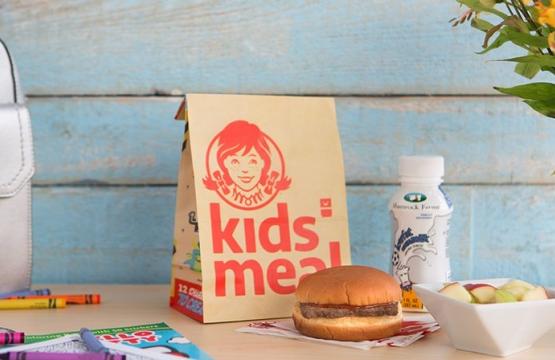 Wendy's Kid's Meal Fresh Never Frozen Hamburger