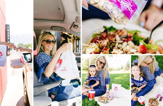 Wendy’s Berry Burst Chicken Salad