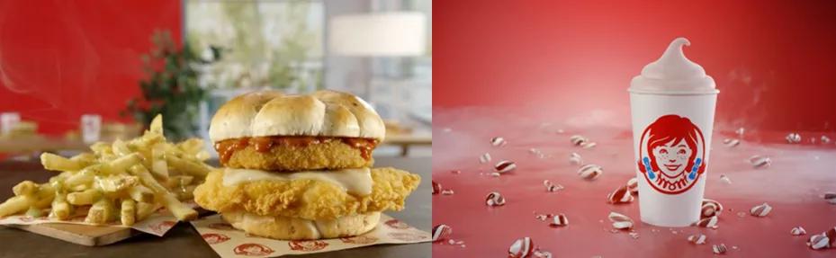 Italian Mozz and Peppermint Frosty