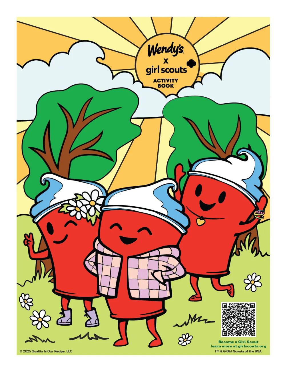 Thin Mints Frosty Activity Book