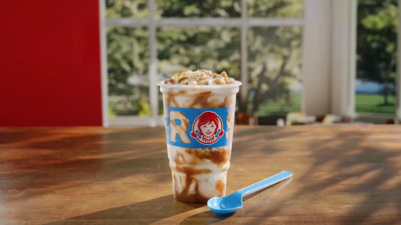 Wendy's Snickerdoodle Cookie Frosty Fusion
