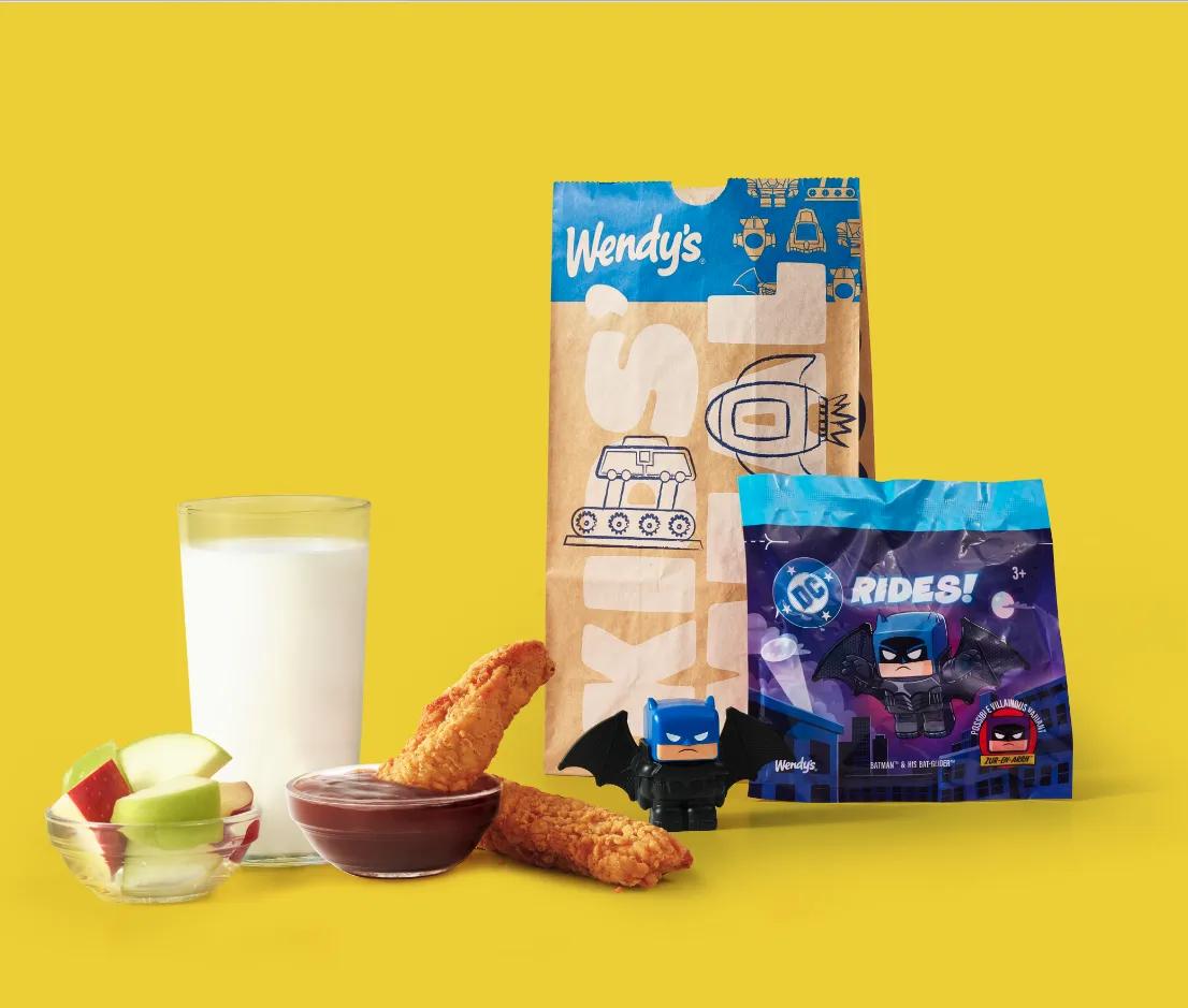 Wendy's® | Wendy's Teams Up with DC for Limited-Edition Kids' Meal