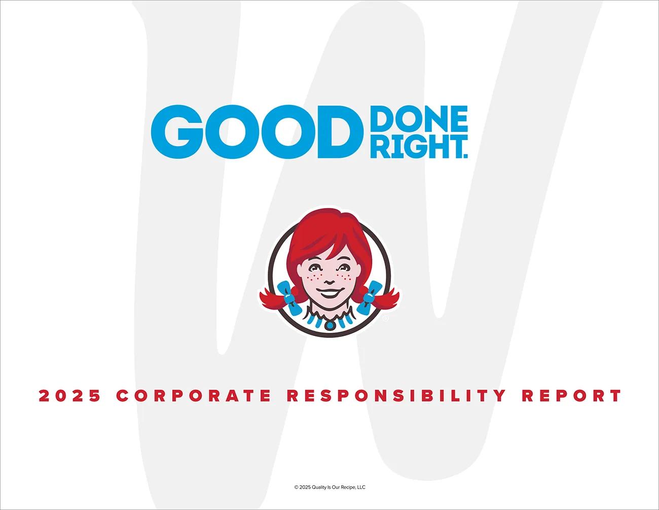 Wendy's® | 2025 CR Report
