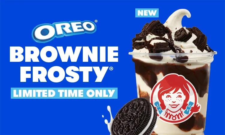Wendy's Canada Introduces OREO Brownie Frosty for a Limited Time