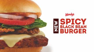 Wendy's Spicy Black Bean Burger