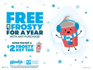 Frosty Key Tag 2022