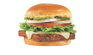 black bean burger