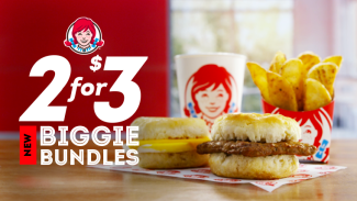 Wendy's New 2 for $3 Biggie Bundles