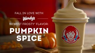 Wendy's New Pumpkin Spice Frosty is Here for Fall