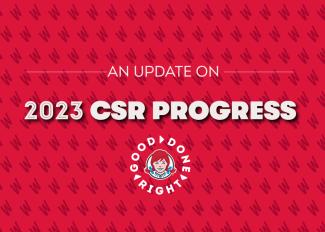 An Update on Wendy's 2023 CSR Progress 