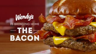 Wendy's is brining home the bacon and new Pretzel Baconator