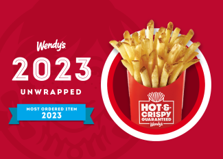 Wendy's Most Ordered Item of 2023: Hot & Crispy Fries